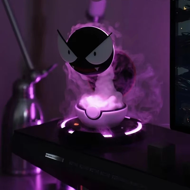 AB09-Night Light For Cute Anime Smoke Gaming Room Bedroom LED Lamp Atmosphere Lights Decoration Purifier Accessories