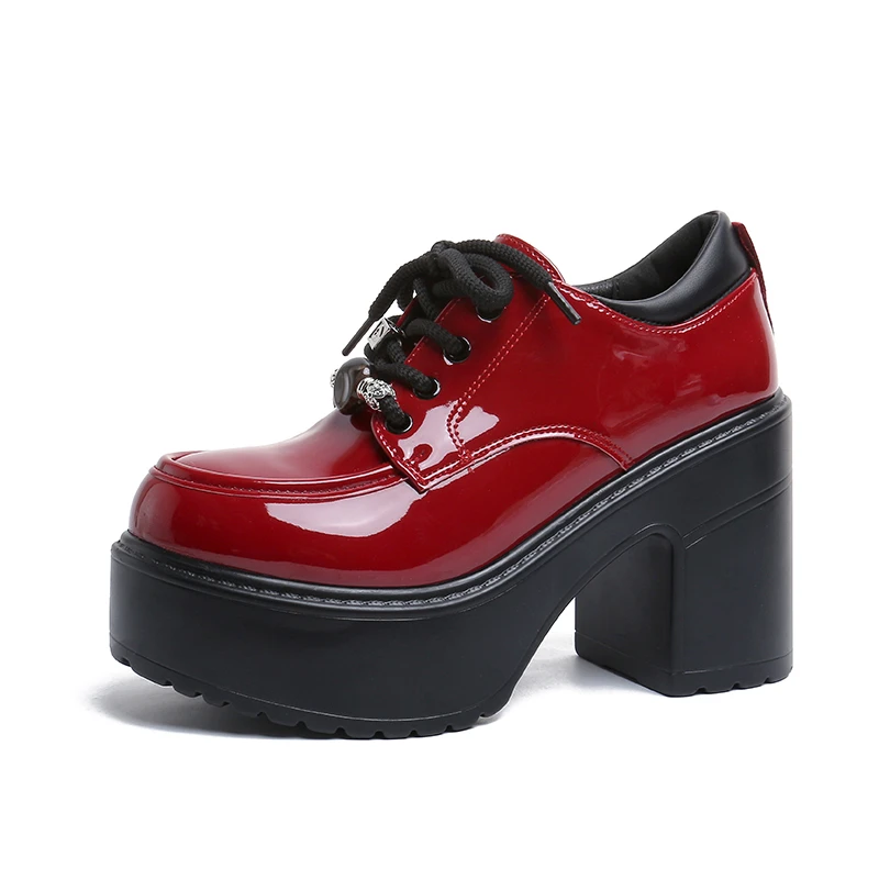 2026 New Designer Women's Shoes High Heels Fashion Shoes Chunky Dress Pumps Trend Autumn Luxury Elegant Cozy Mujer De Zapatos