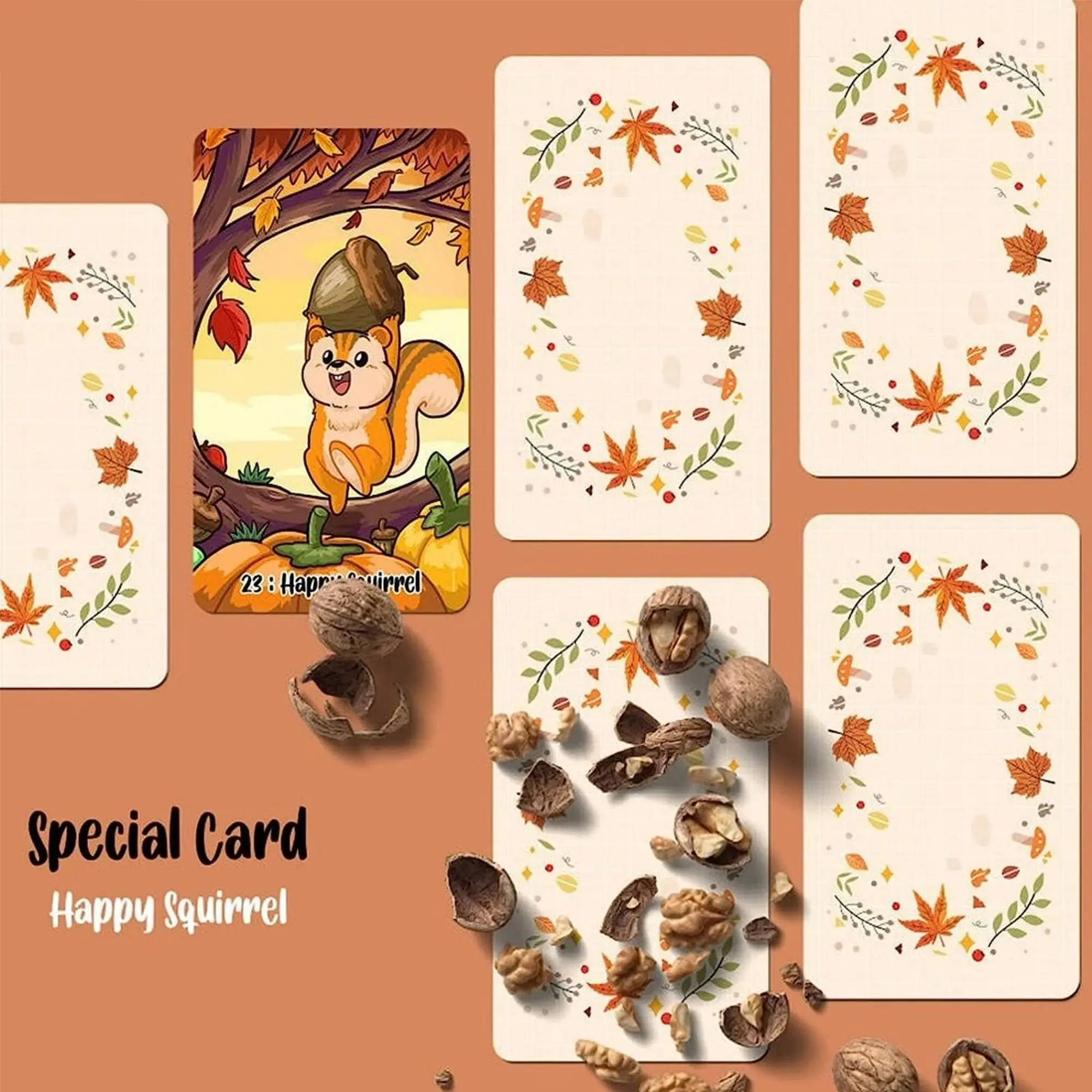 New 12x7cm Autumn Miss 79-Card Tarot Deck in English For Children Toys Good Gift Divination Future Entertainment Board Game