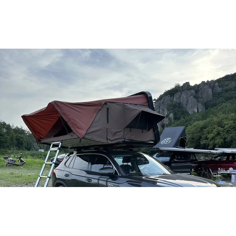 

China 4 Person Rooftop Clamshell Hard Shell Car Roof Top Tent