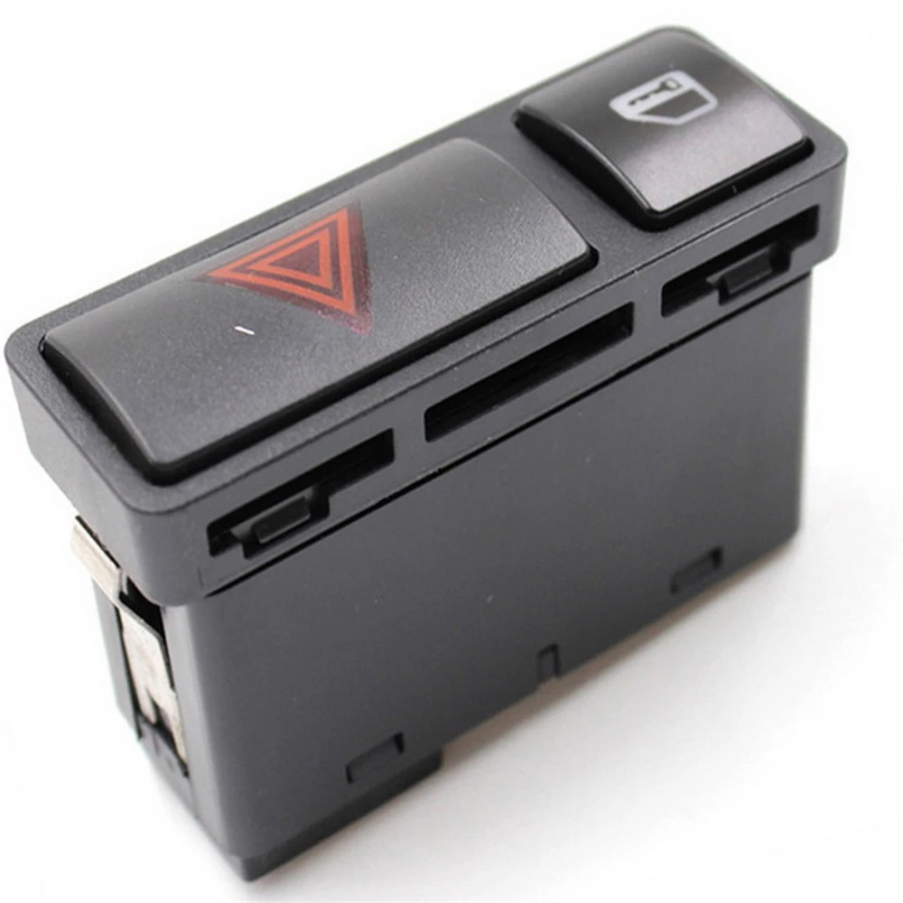 

​61318368920 For BMW E46 E53 E85 E86 X5 Z4 M3 325 3 Series Hazard Emergency Light Switch Warning Button with Central Lock