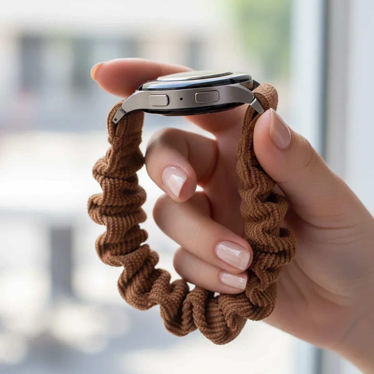 Scrunchie Strap For Apple watch S12 11 10 9 8 7 SE3 elastic woman sport band for iwatch Ultra 4/3/2 49mm 46 44 42 40 38MM