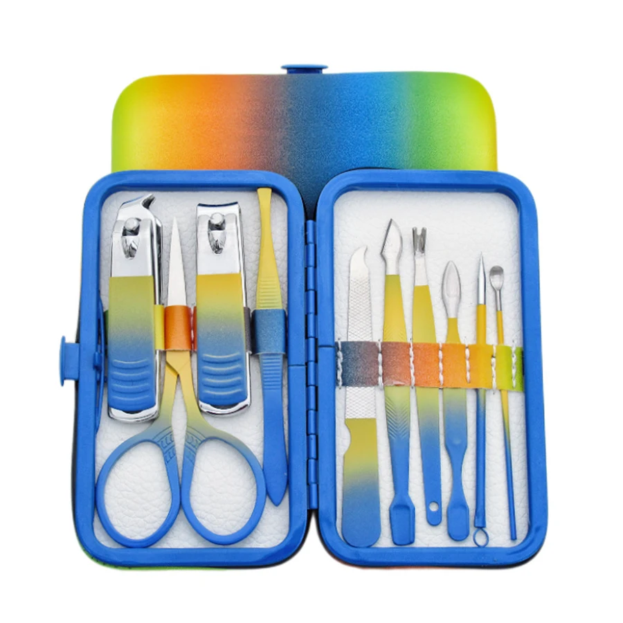 Edelstahl Maniküre Kit Maniküre Set Nagel knipser Set Pediküre Werkzeuge profession elle Pflege Pflege Werkzeuge Nase Haars chere