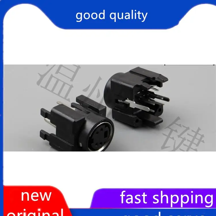 10pcs original new MDC-4-10 circular keyboard plug DIN interface S terminal 4-pin four core socket female