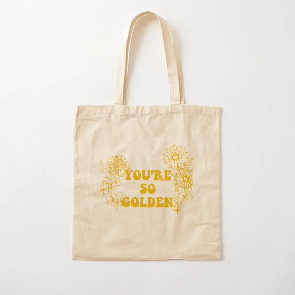 You’re So Golden Tote Bag supermarket folding bag tote bag university Reusable bags Canvas Tote