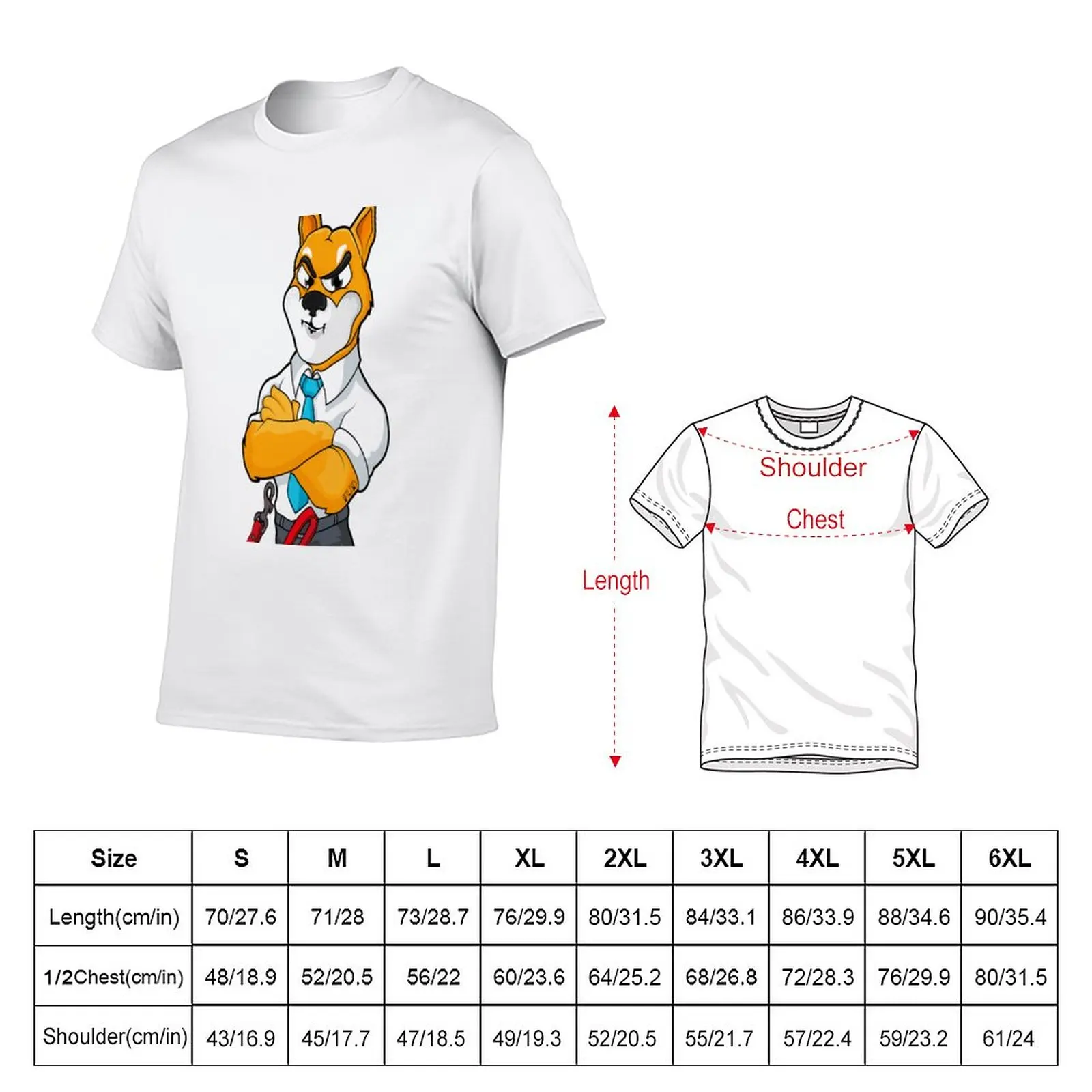 New Shiba Inu Coin - SHIB Leash T-Shirt tops oversized t shirt funny t shirts graphic t shirt mens cotton t shirts