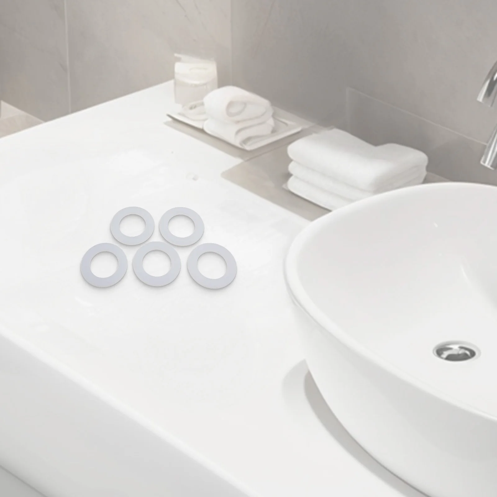 Gaskets Seal Washer Effective Water Retention Silicone External Diameter 7.1cm Internal Diameter 4.3cm Toilet Cistern