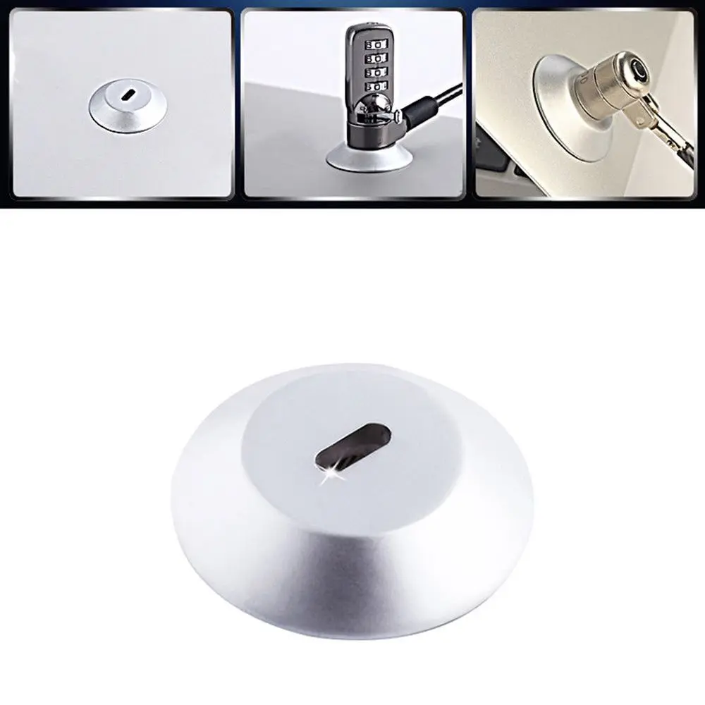 Round Portable Laptop Security External for Notebook Anti-theft Lock Hole Keyhole