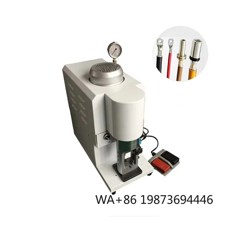 Small Electric Oil Hydraulic Crimping Machine, Wire Cable Terminal Crimping Press Equipment