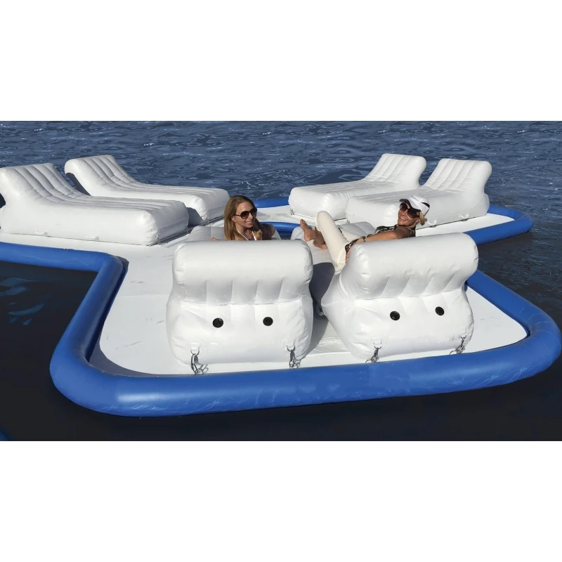 Raftfloating Pontoon Dock Dock Floats Inflatable Cabana Float Dock Platform