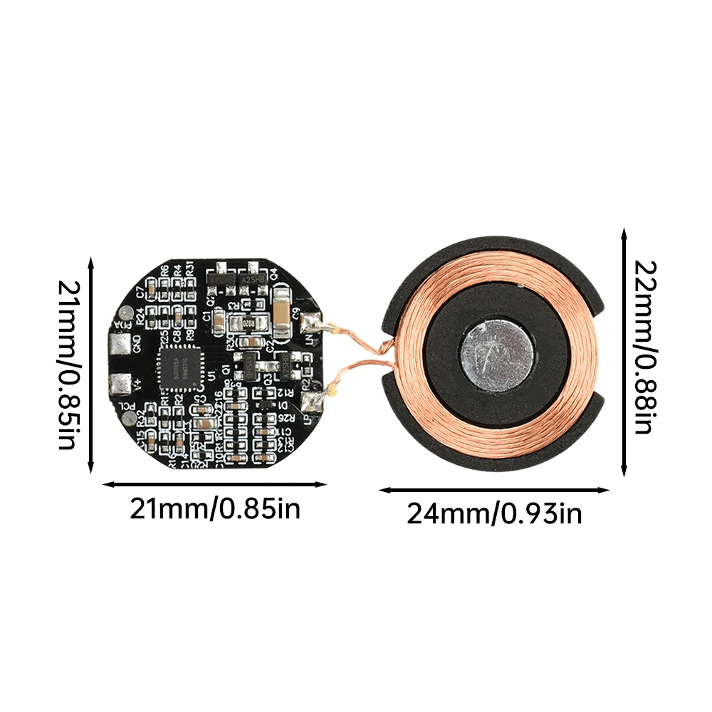 Circuit imprimé de bobine de Module émetteur pour Apple Watch 3W 5V 600mA QC2.0 QC3.0, charge rapide, chargeur sans fil PCBA, accessoire de bricolage