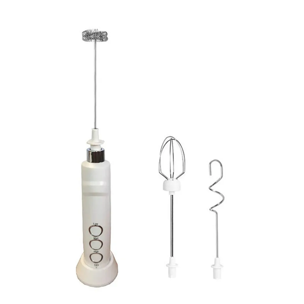 Handheld Egg Beater Mini Foam Mixer USB Rechargeable Drink Foamer Whisk Mixer Stirrer Coffee Creamer