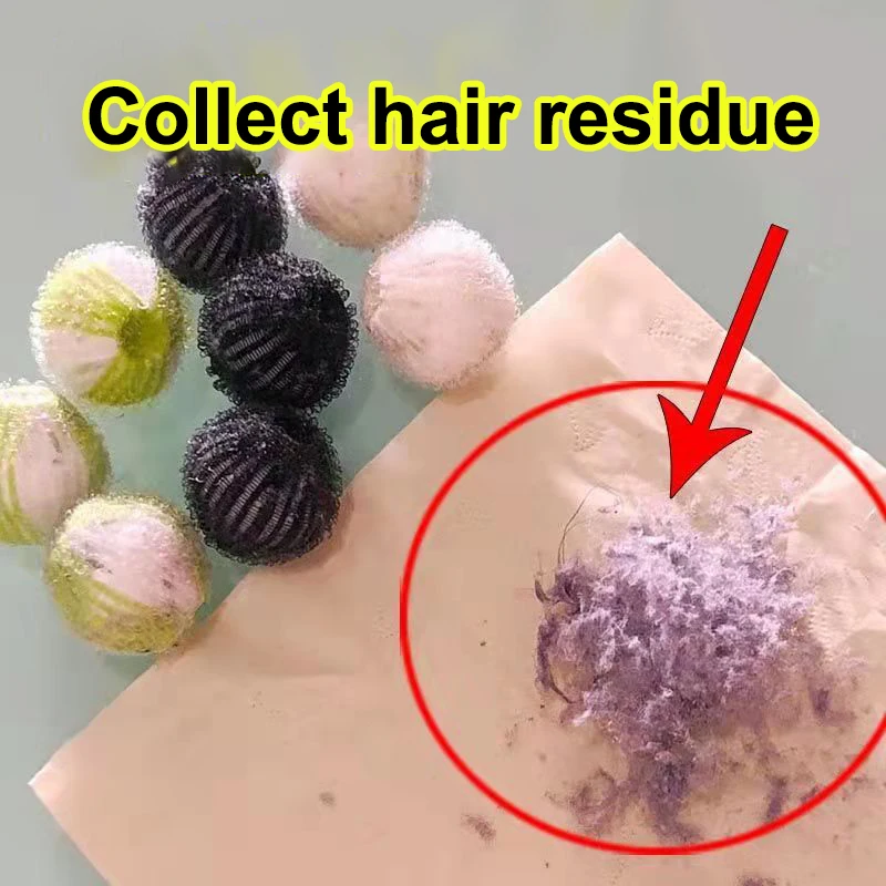 Reusable Washing Machine Hair Filter Hair Wool Removal Floating Pet Fur Lint Catcher Cleaning Balls Washing Machine Accessories