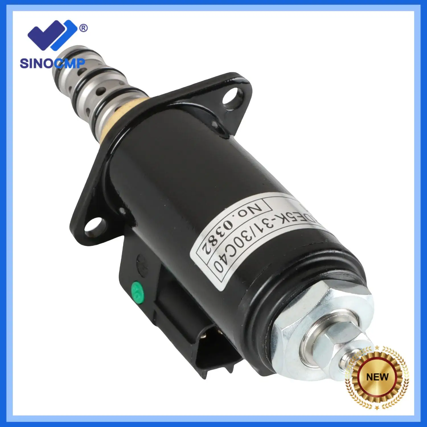 

Hydraulic Pump Solenoid Valve YN35V00018F2 KDRDE5K-31 30C40-111 For Kobelco Excavator SK200-6 SK230-6 SK200-3 SK200-5