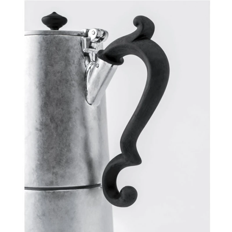 Retro Italian Moka Pots Aluminum Alloy Hand Brewed Coffee Utensil Outdoor Concentrated Extraction Pot Coffee Accessories Jug