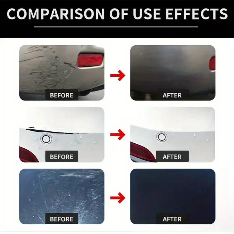 Scratch wax a universal special car paint repair product is a magic tool for removing car scratches  achieving in-depth vehicle image 4