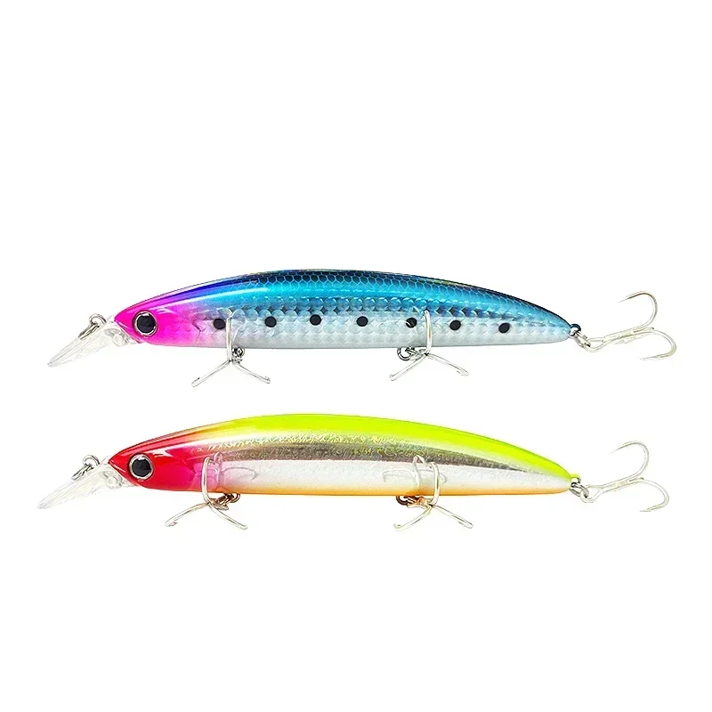 

Floating Minnow Fishing Lure 110mm 20g Seabass Hard Plastic Bait Fishing Lures Saltwater Freshwater Bass Trout Fishing Baits