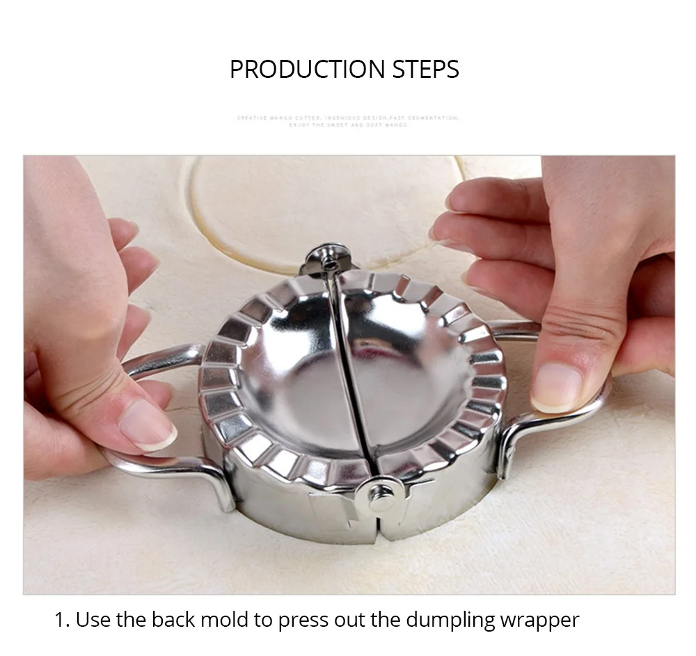 Dumpling Mold Dumpling Wrapper Cutter Making Machine Cooking Pastry Tool DIY Dumpling Maker Jiaozi Mould Kitchen Tools