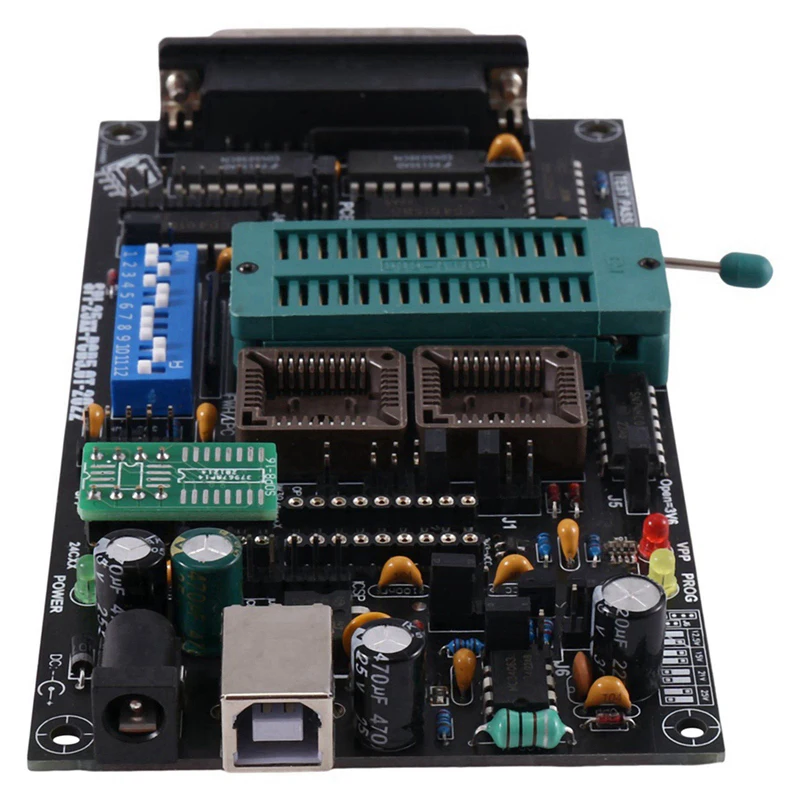 Replacement SPI 25Xx PCB5.0T-2021 Willem EPROM Programmer, BIOS009 PIC,Support 0.98D12,Promotion Clip PLCC32+SOIC 8 Pin Adapter