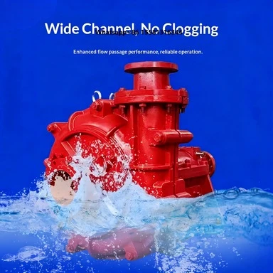 Double-shell High Pressure Centrifugal Slurry Pump High Chromium Alloy Large Flow Sand Pump for Coal Mine