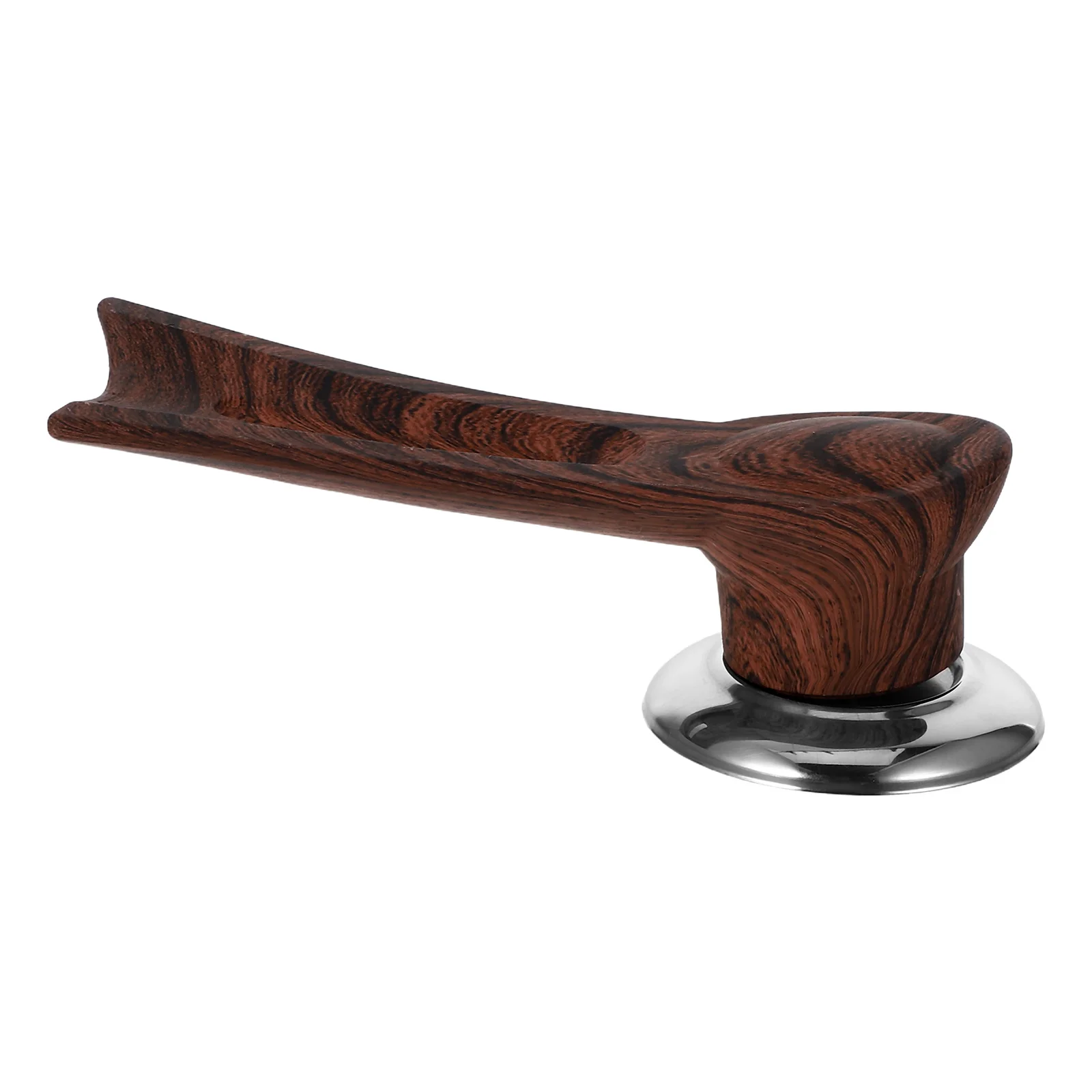 

2Pcs Universal Pot Lid Handles Wood Grain Replacement Knobs Secure Grip Heat Resistant Lid Top Cookware Accessories Kitchen