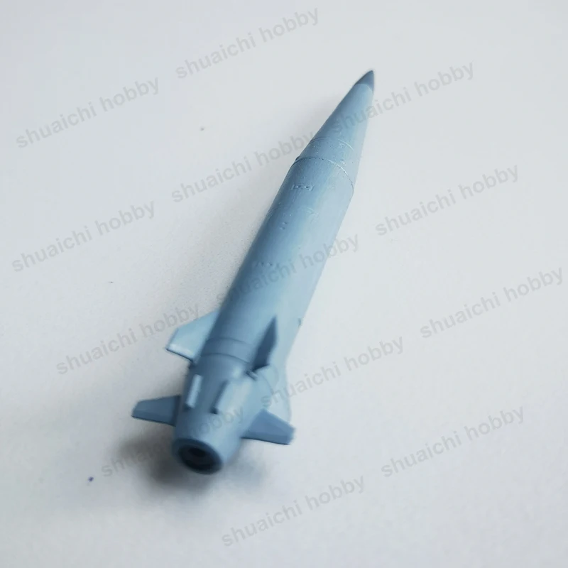 1PCS 1/48 1/72 1/100 1/144 스케일 Kh-47M2 초음속 미사일 모델 미니어처 공중 대 지상 미사일 DIY 전쟁 게임 디오라마용