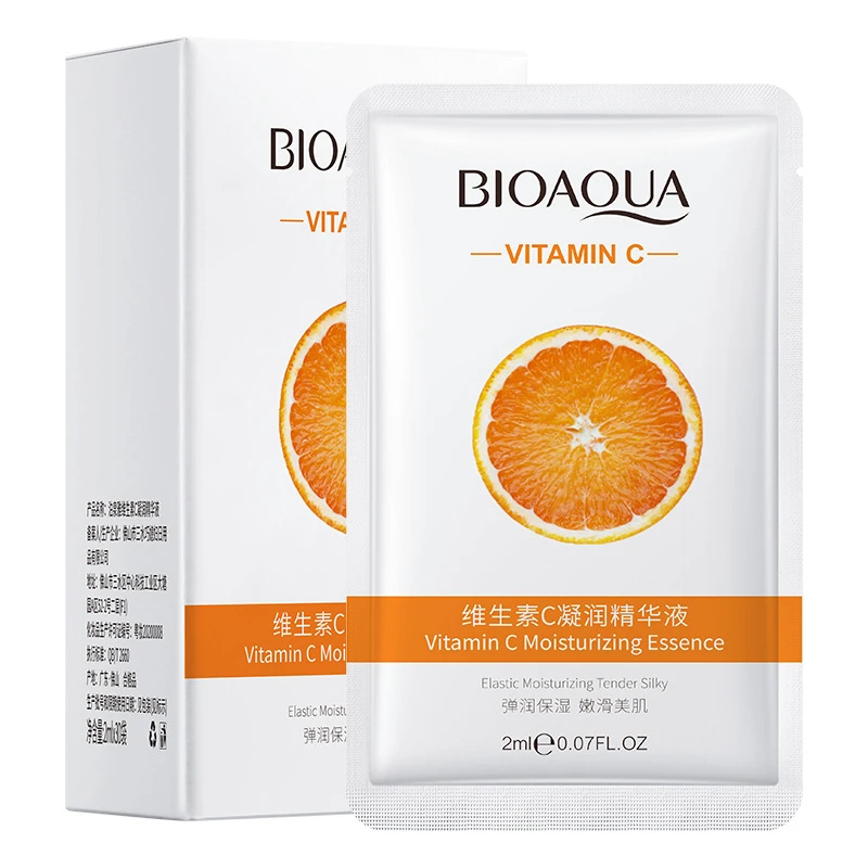 Bioaqua Vitamin C condensate embellish essence hydrating tender skin to improve skin moisturizing facial mask 30Pcs/Set