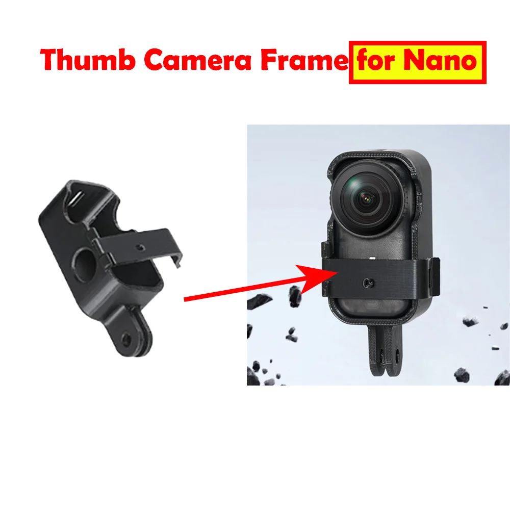 

﻿Thumb Camera Frame for Nano Protective Case Expansion Protection Action Camera Accessories