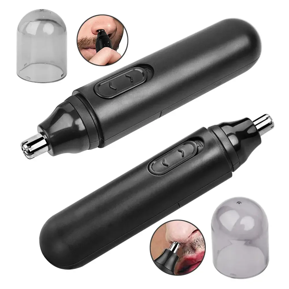 

Electric Nose Ear Hair Trimmer for Men Painless Rechargeable Sideburns Eyebrows Beard 3 in 1 Hair Clipper Shaver