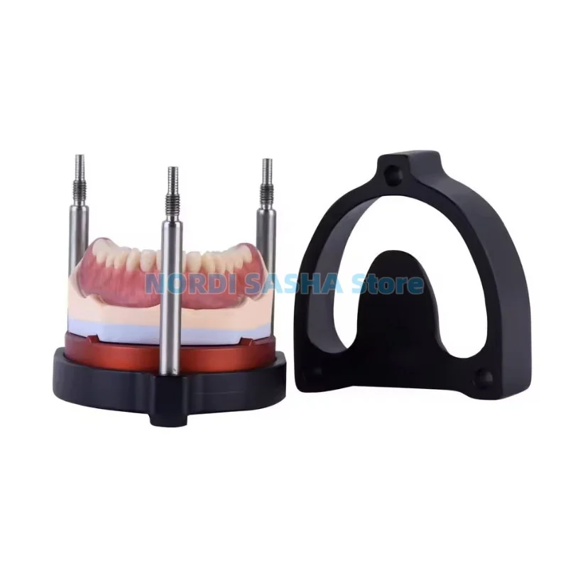 1 Set Dental Lab Denture Injection Molded Flask Box No Distortion Without Deformation for Full Mouth Removable Denture