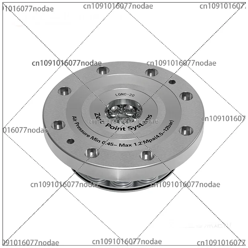 Built-in Mounting Type Zero Positioning Pneumatic Clamp, Machining Fast Change, Heavy Cutting Machining Center NC Fixture Chuck