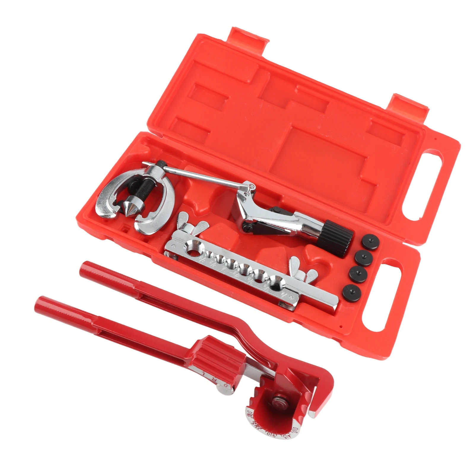 Pipe Flaring Kit Brake Fuel Tube Repair  Kit With Cutter Bending Tool Set  Tool Kit