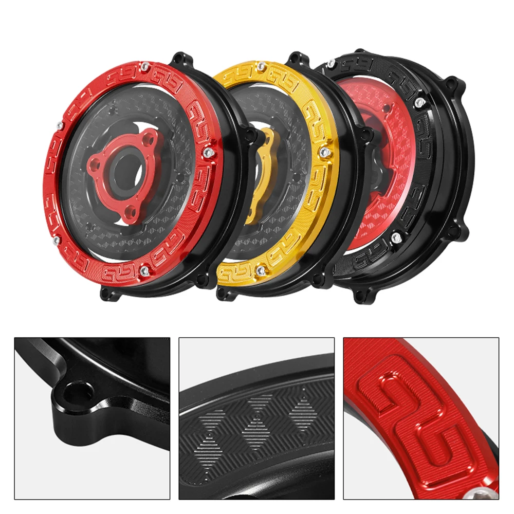 

Evomosa Engine Clear Clutch Cover Protective Kits For DUCATI Panigale V4 S Panigale SPECIALE V4 Streetfighter V4 2019-2021