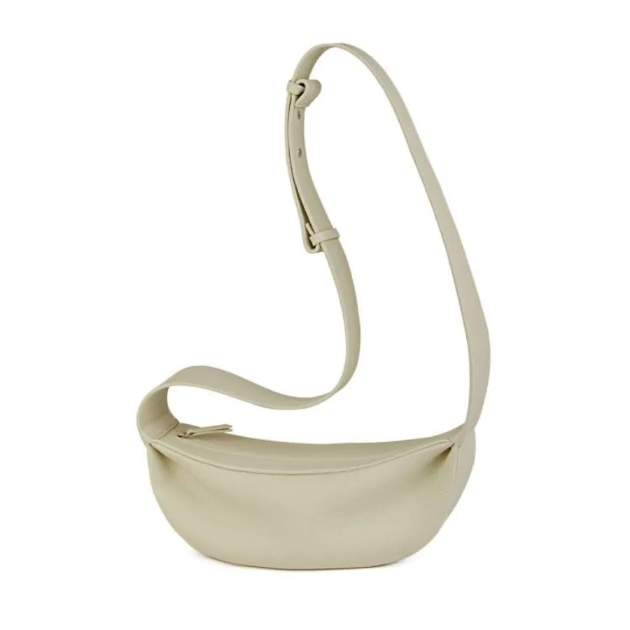 

Crossbody sling bags for women: genuine leather, minimalist style, casual chest bags with wide strap