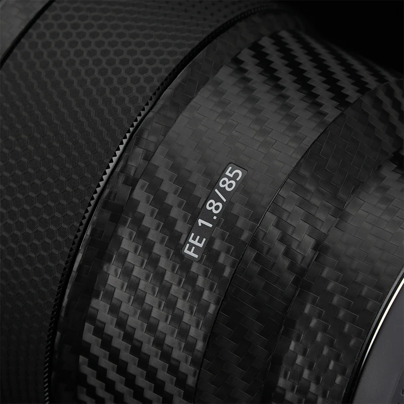 85 1.8 Camera Lens Body Sticker Vinyl Wrap Film Skin Anti-Scratch Decorative Decal Protector Coat for Sony FE 85mm F1.8 SEL85F18