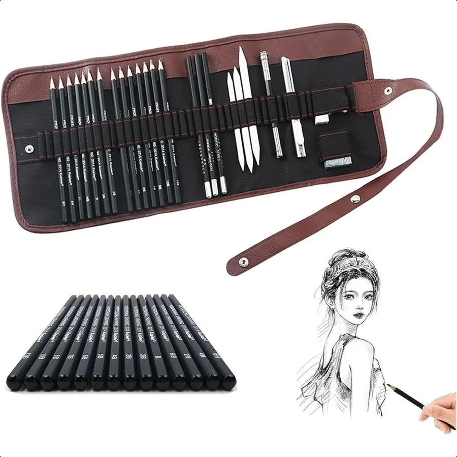 Drawing Pencils Ske… - image