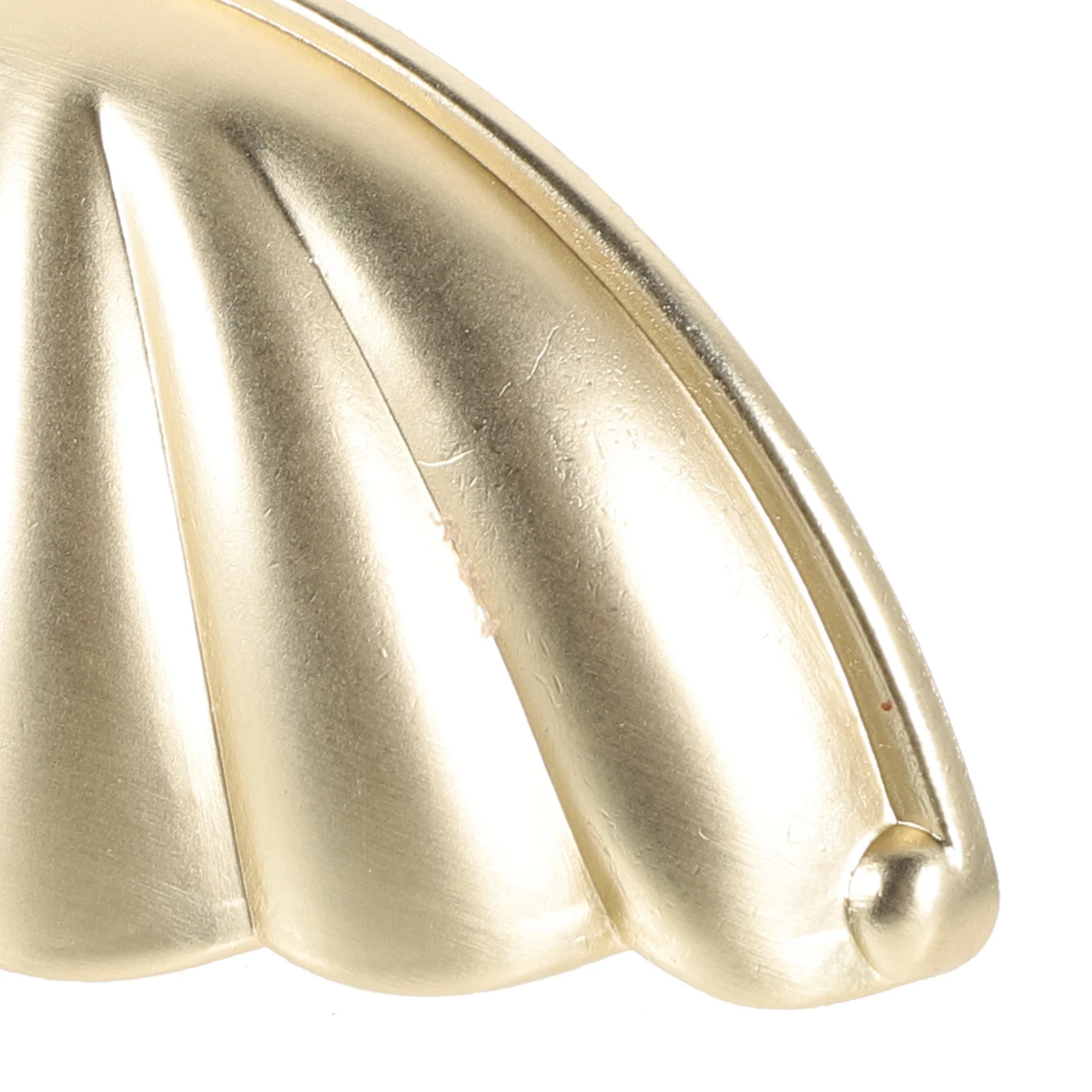 

2pcs Cabinet Pulls Shell-Shaped Metal Handles For Dresser Drawer Wardrobe Door Furniture Replacement Knobs Kitchen Closet