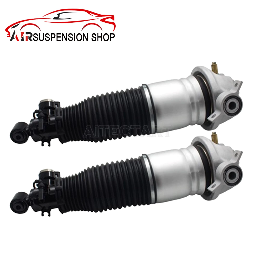 

2pcs Rear Left+Right Air Suspension Shock Struts For Audi Q7 Porsche Cayenne VW Touareg 7L8616001 7L8616002 95535850321