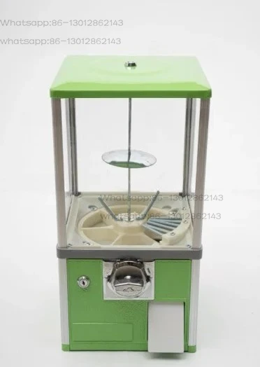 Candy Machine Dispenser, Toy Vending Machine, Metal and ABS Construction, for Game Stores and Retail