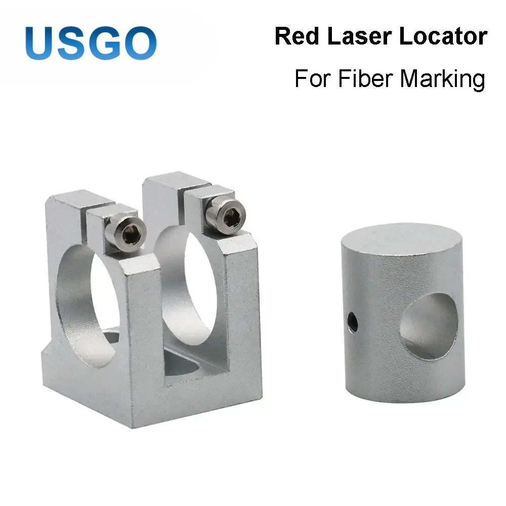 Red laser Locator Red Dot Locator Part Diameter 12mm Optical Path Accessories for Fiber Metal Marking Machine
