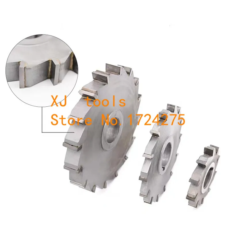 NEW 1Pcs 63mm 80mm 100mm 125mm Tungsten Steel Alloy Three Edge Milling Cutter, Alloy Milling Cutter,4mm-20mm Thickness