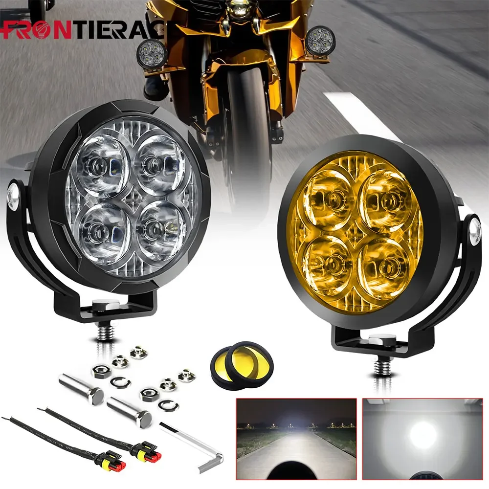 

4.5 Inch LED White/Yellow Super Brighter LED Work Light Bar 300W Fog Lamp Projector Truck 6000K for 4x4 ATV Truck Bike SUV UTV