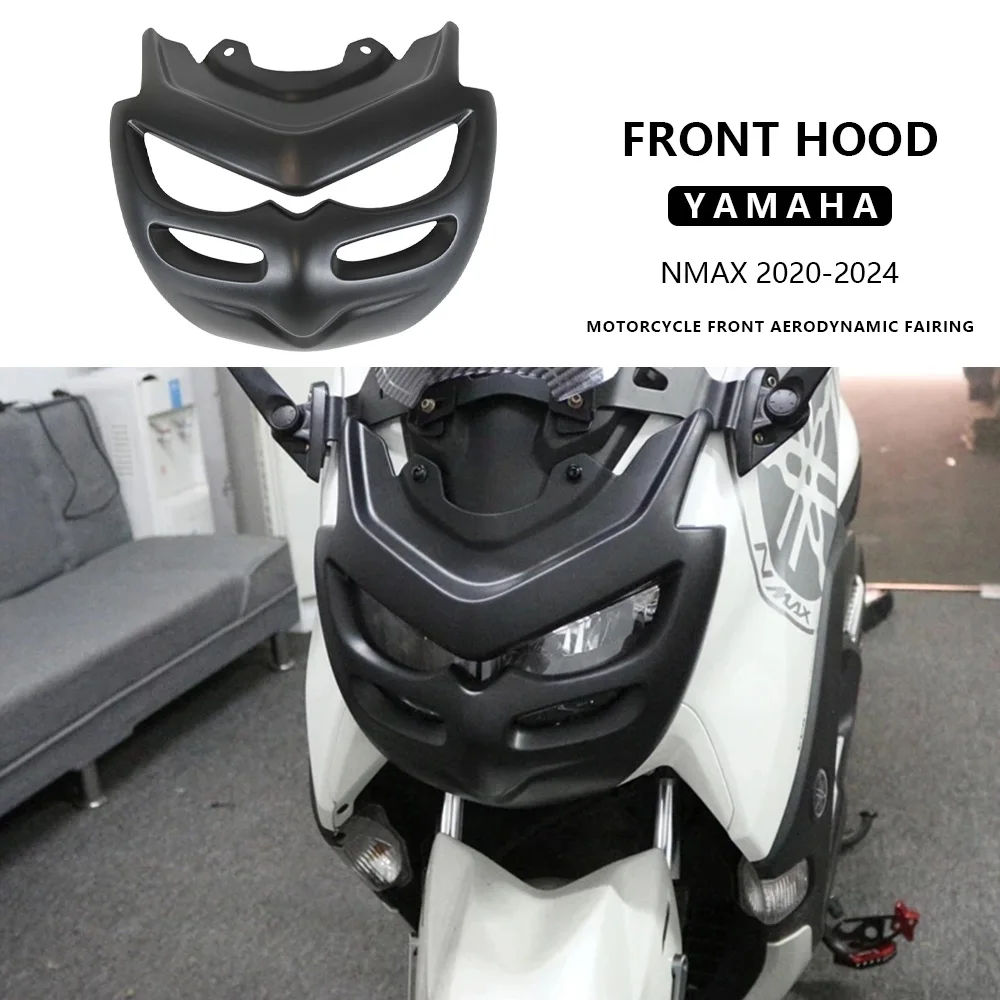 

Для Yamaha NMAX 155 2020-2024 аксессуары из АБС-пластика для мотоцикла, крышка фары, передний фонарь, защитный чехол, аксессуары для мотоциклов