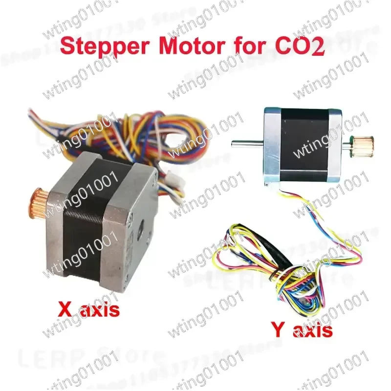 for CO2 Laser Engraver X Y Axis Synchronous Stepper Motor High Precision Dual Drive Replacement Part Stable Performance