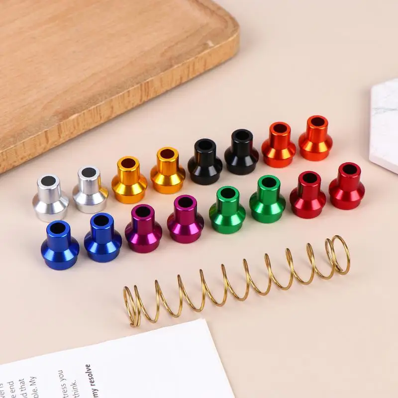 

Motorcycles Colorful Universal Telescopic Brake Springs Stainless Steel Retractable Compression Brake Springs Aluminum Head