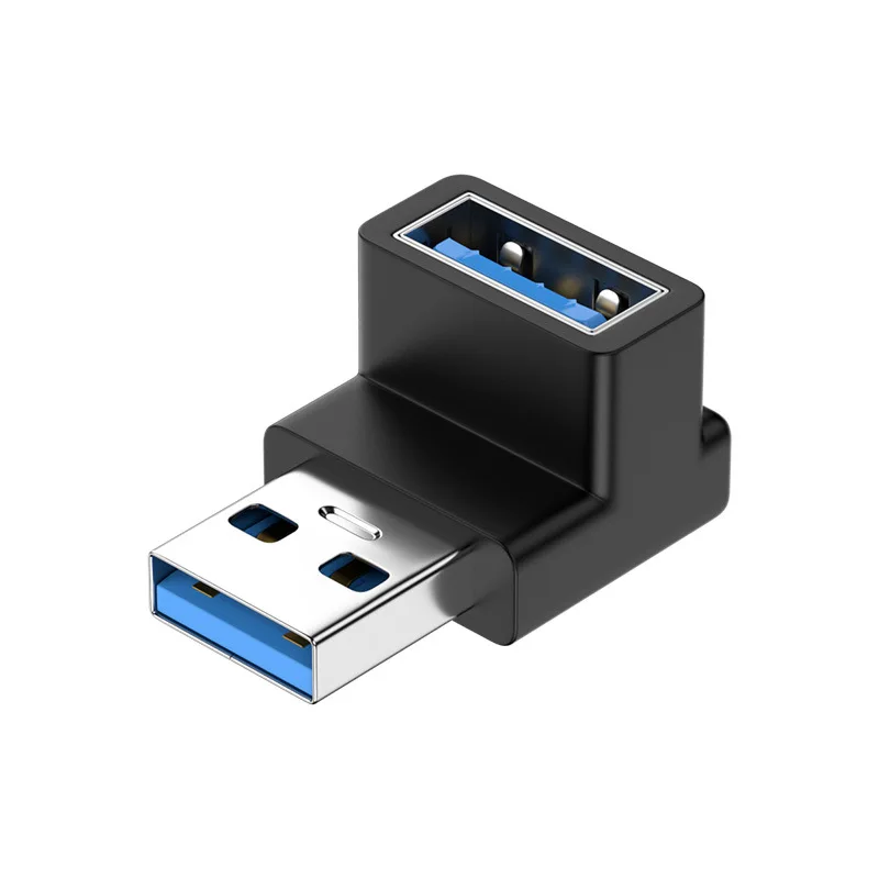 3A Type C Elbow USB 3.1 Charging Data Cable Adapter Converter for Android 90/180 Degree OTG Adapter Fast Charging 10Gbps