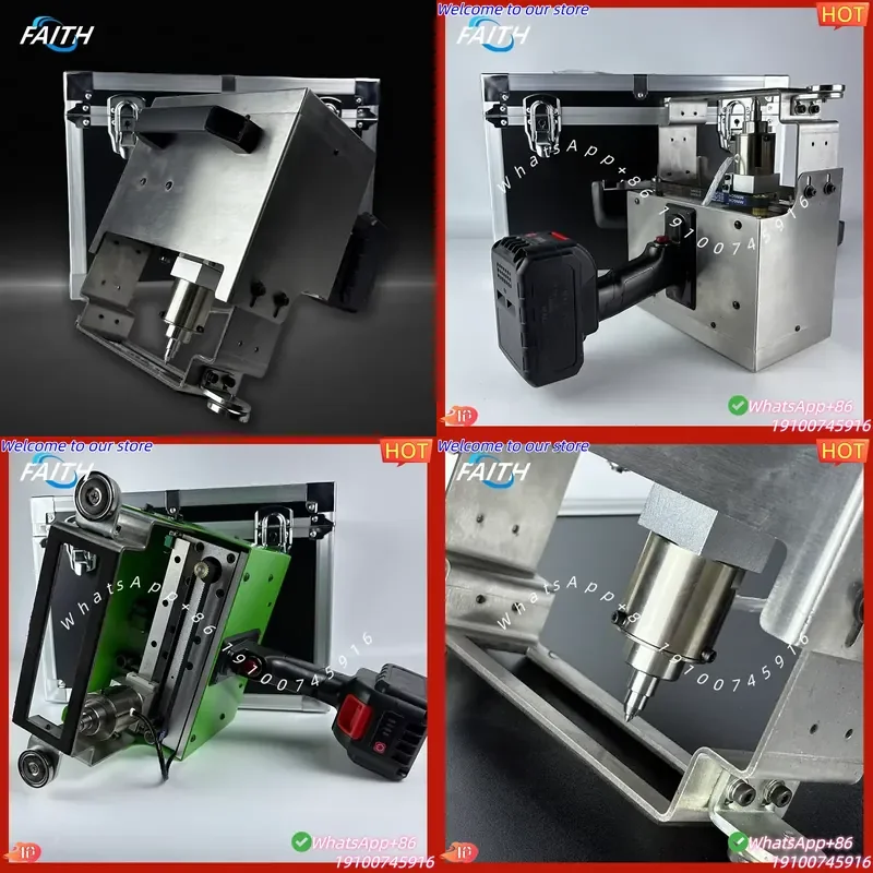 2026 2025 Handheld Electric Dot Matrix Marking Machine Small Portable Semi-Automatic 21V/6000mAh Battery
