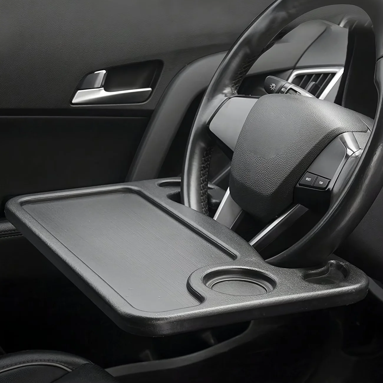 1 Stück Tragbarer Auto-Halterungsständer, Auto-Tisch für Lenkrad …