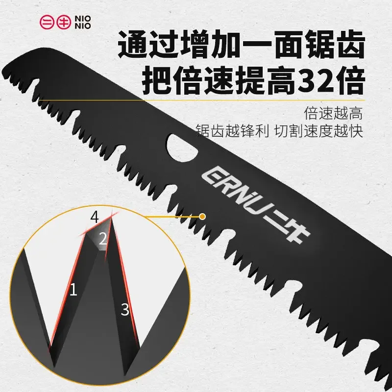 Folding Hand Saw Compact Design Hand Saw For Trees For Camping Pruning Saw With Hard Teeth Hacksaw Garden Trimming folding saw