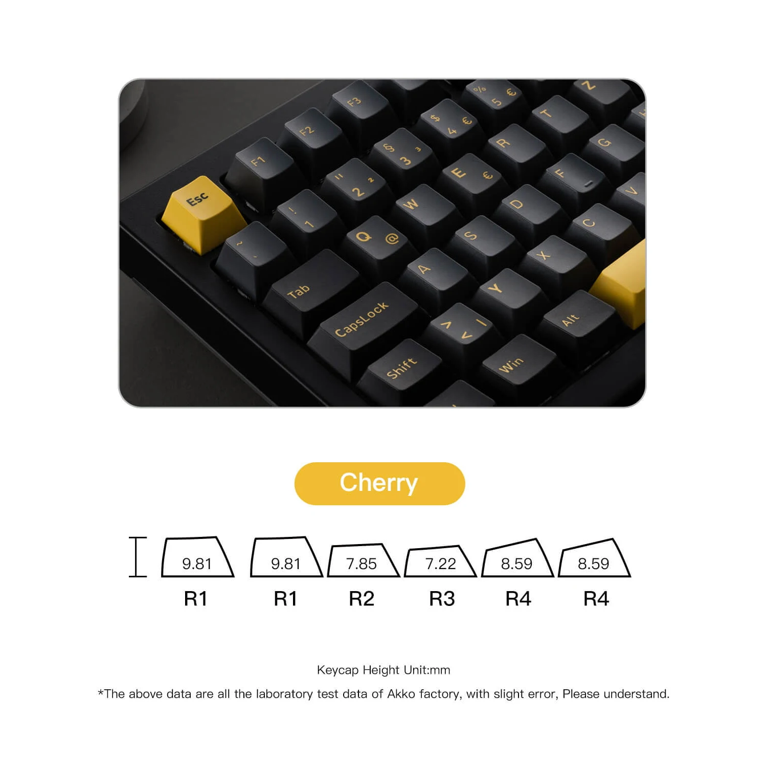 Imagem -03 - Akko Hot Swap Rgb Teclado Mecânico para Jogos Iso-de sem Fio Usb Tipo-c bt 5.0 5075b Plus Preto e Dourado 2.4ghz